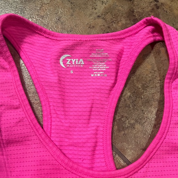 Zyia Copper Charged‎ Tank-Pink Size S - Picture 3 of 6